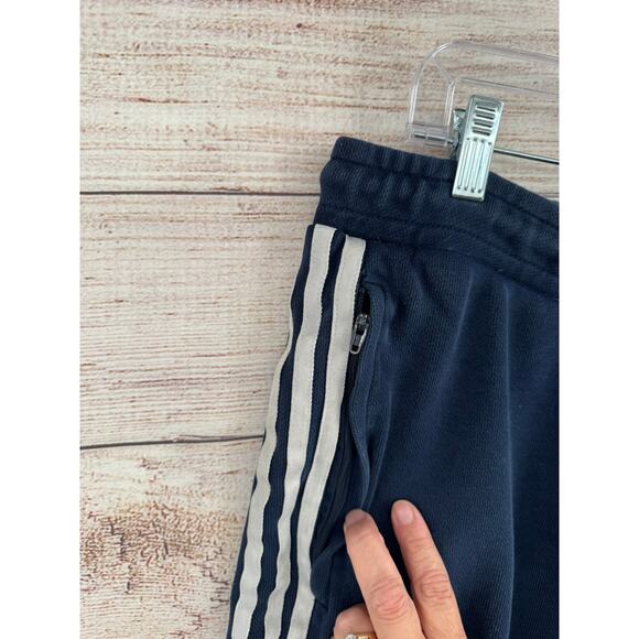 Adidas Originals Embroidered Trefoil Jogger Sweatpants Mens Large Blue White - Picture 5 of 13
